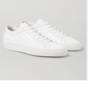 Common Projects Original Achilles Low White Leather Sneakers 38
